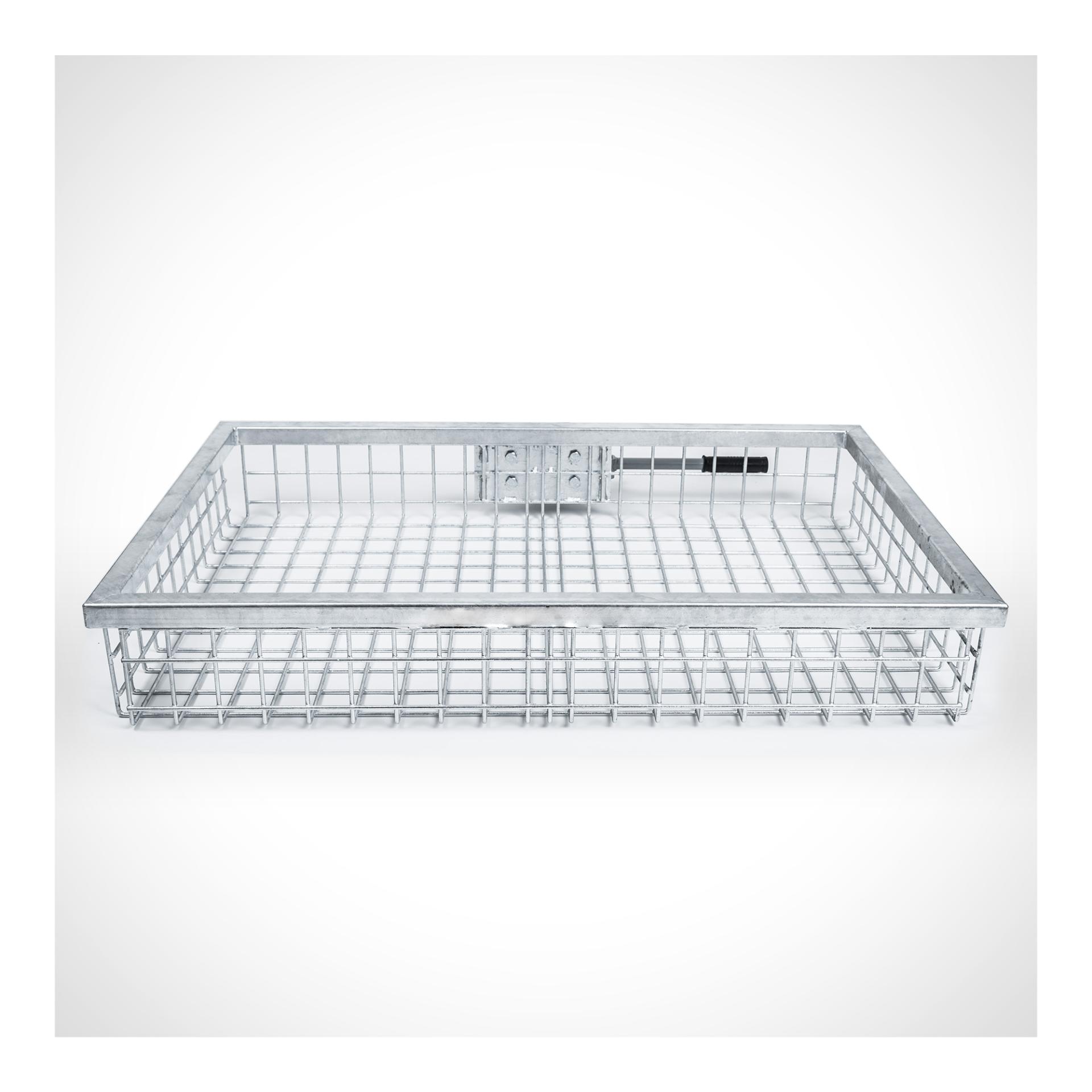 Gehetec Porte-gibier Deep avec fermeture rapide et cadenas antivol Maxi - 165 mm de profondeur, zingué