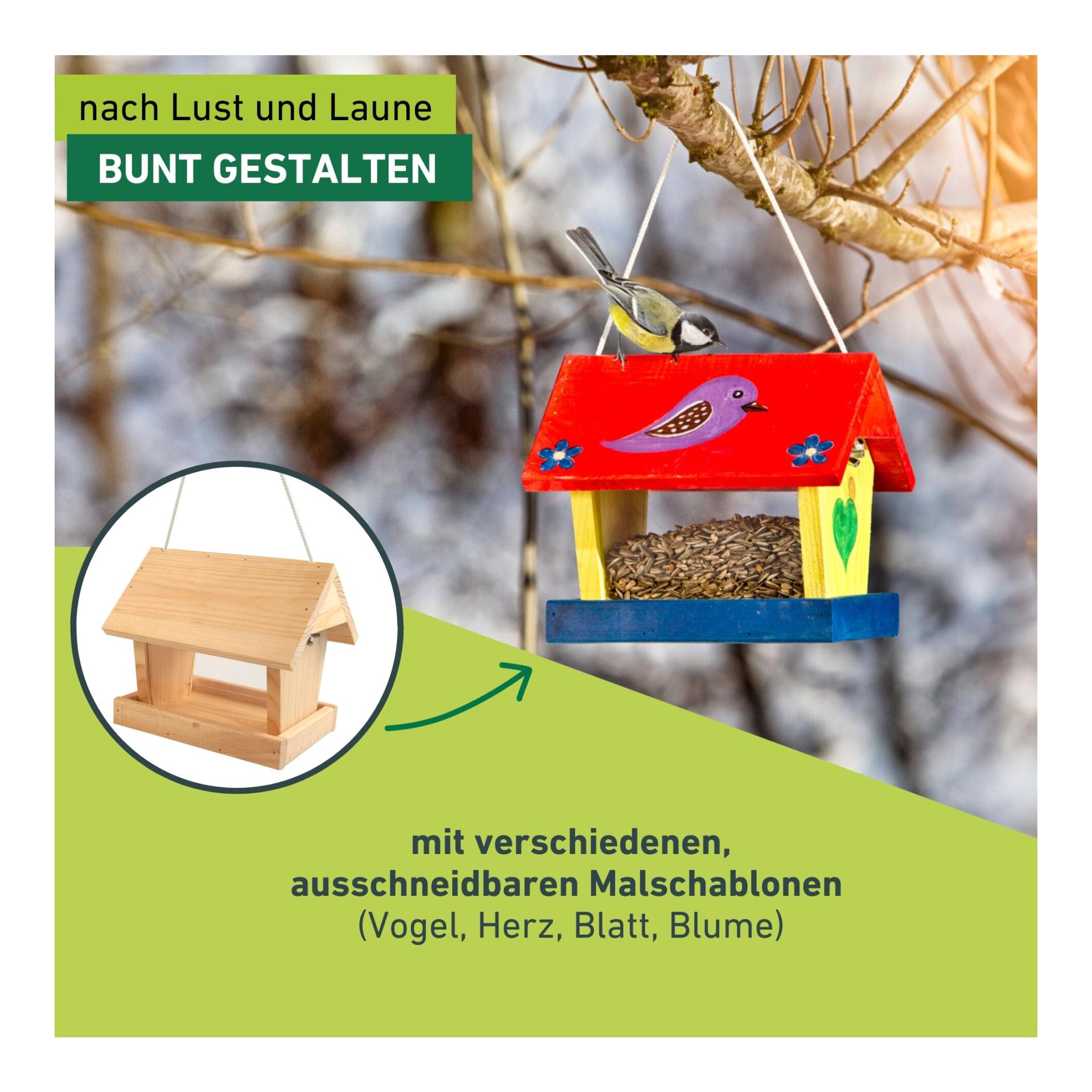 Windhager Vogelhaus-Bausatz Woodpecker für Kinder