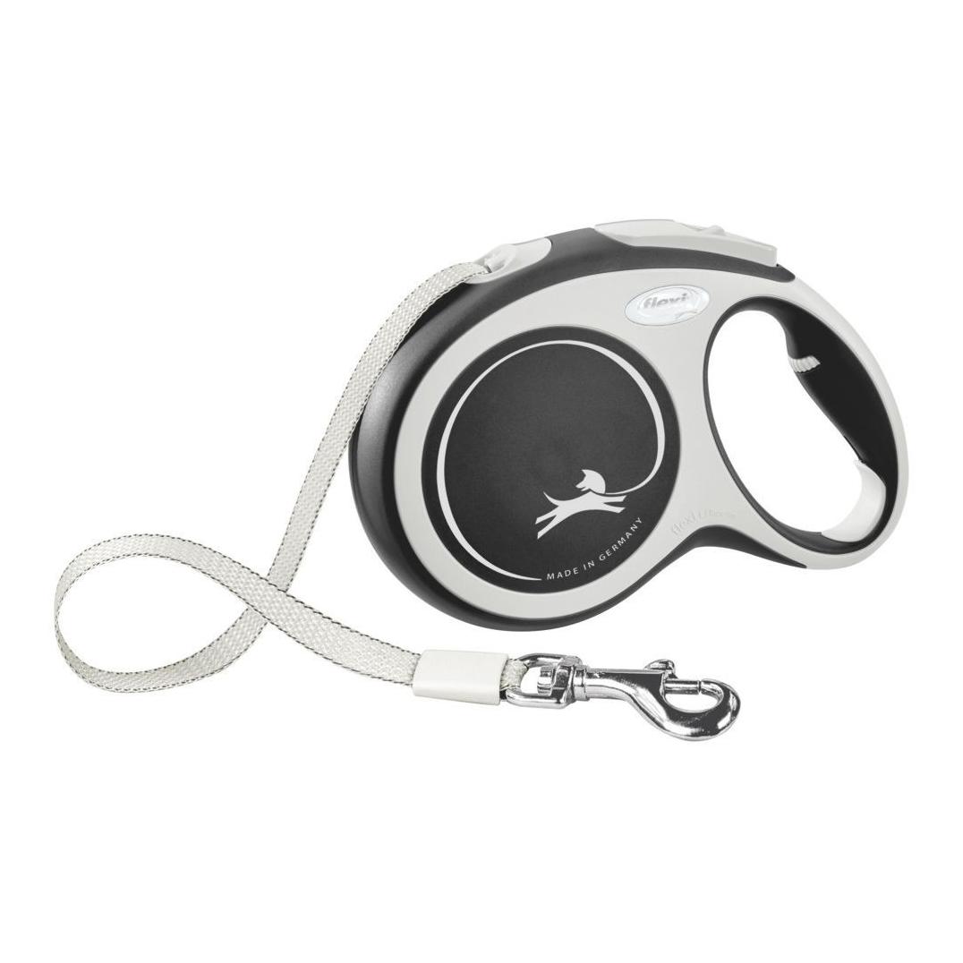 Flexi flexi New Comfort Gurt - schwarz/weiss