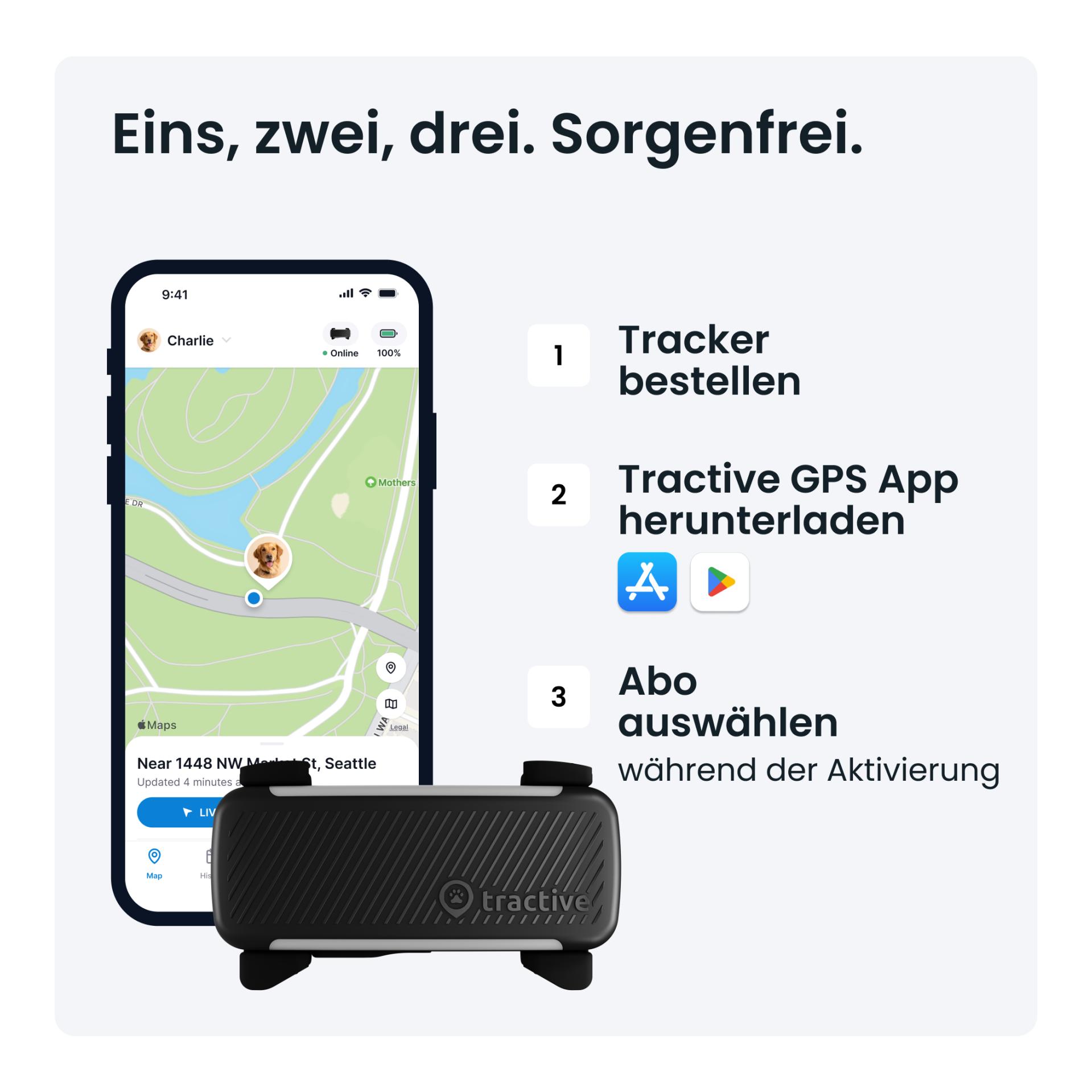 Tractive Tracker GPS pour chiens DOG 6