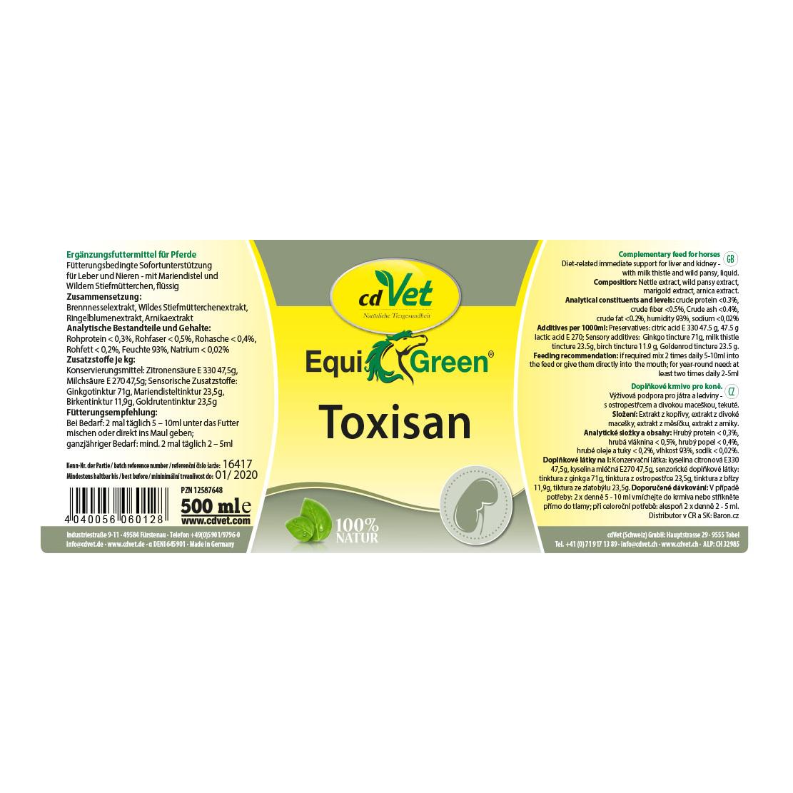 cdVet EquiGreen Toxisan