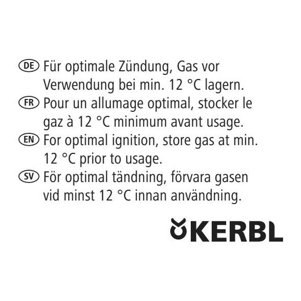 Kerbl GasBuddex avec pointe de combustion Ø 15 mm