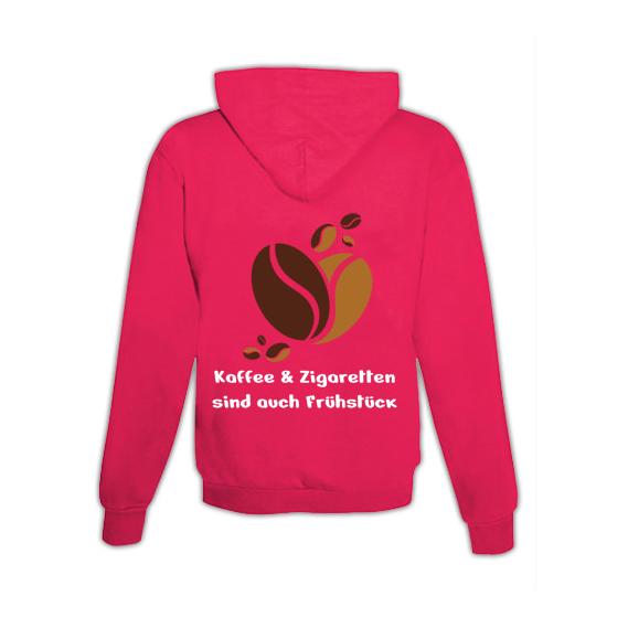 Pull à capuche Café et cigarettes unisexe