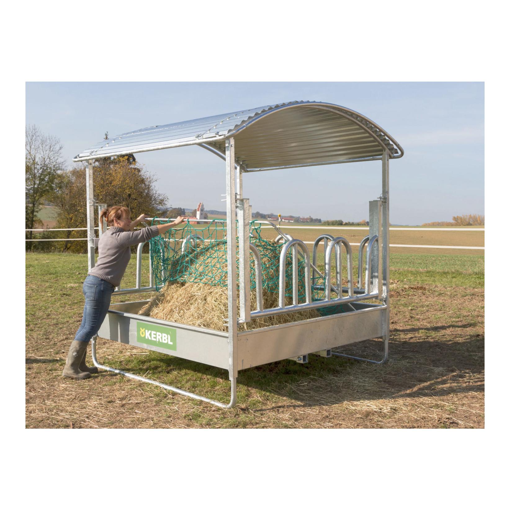Kerbl Rahmen für Futtersparnetz