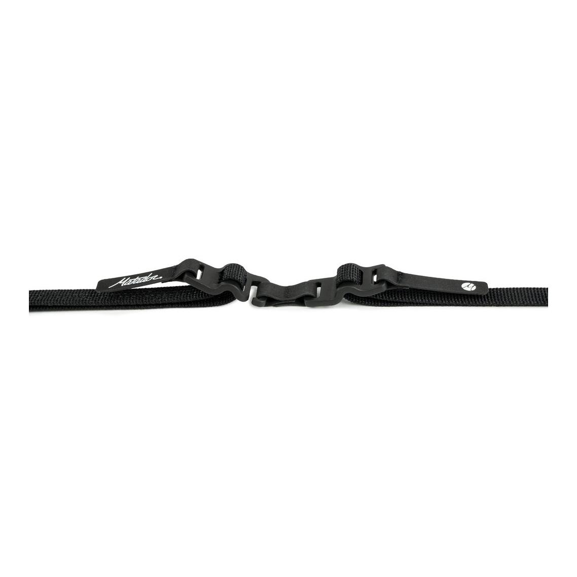 Better Tether Ausrüstungs-Straps 2er Pack - Schwarz