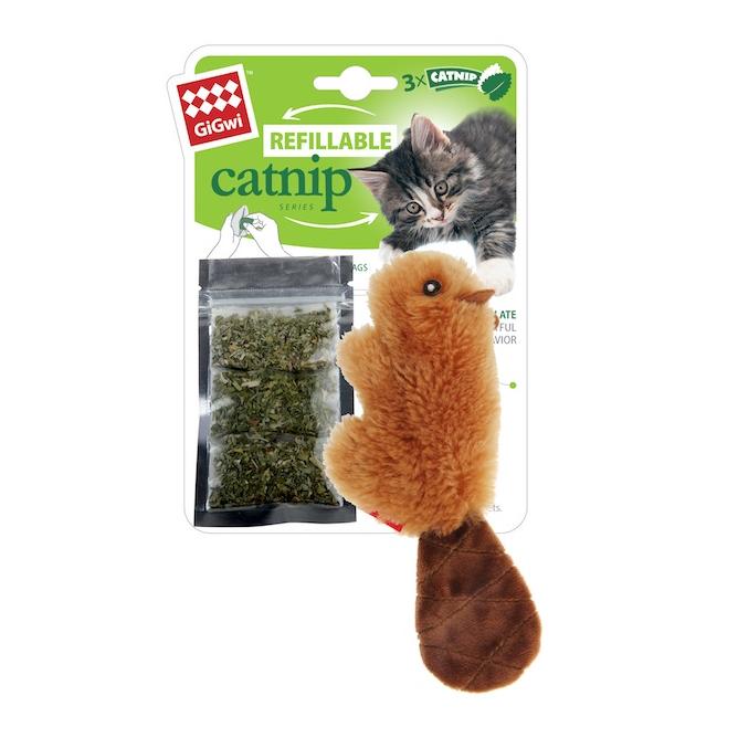 Gigwi Poivre avec herbe-aux-chats