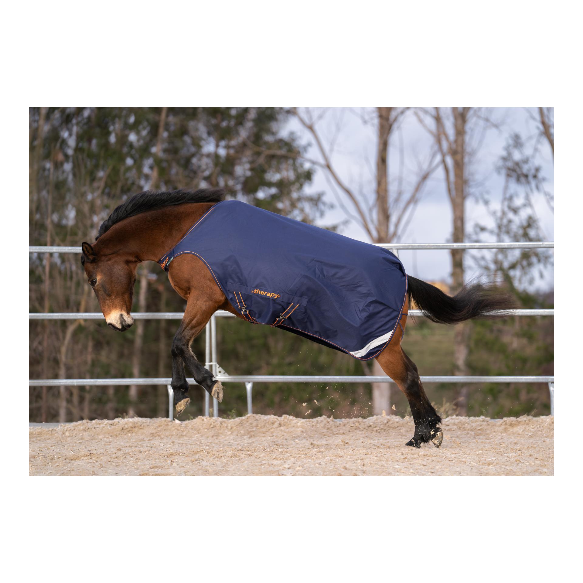Bucas Therapy Walker Decke - navy