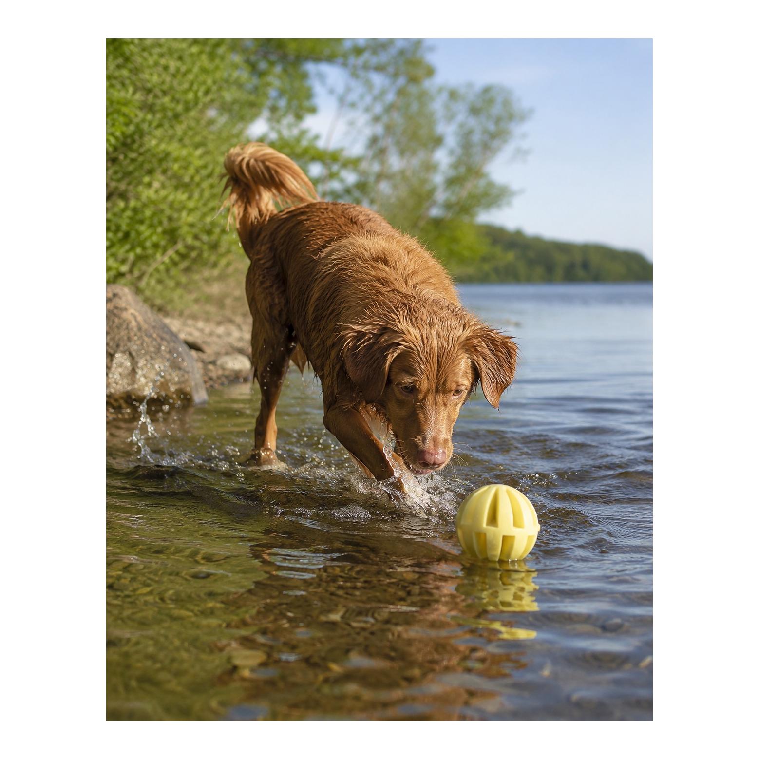 Kerbl Pet Hundespielzeug, Ball aus TPE