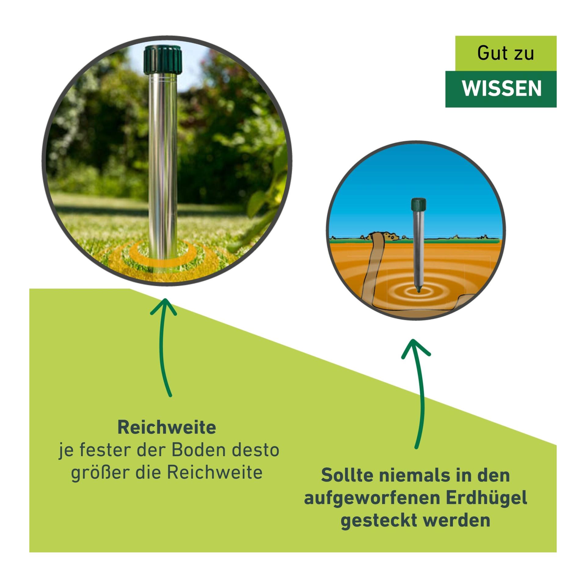 Windhager Répulsif pour campagnols et taupes Premium