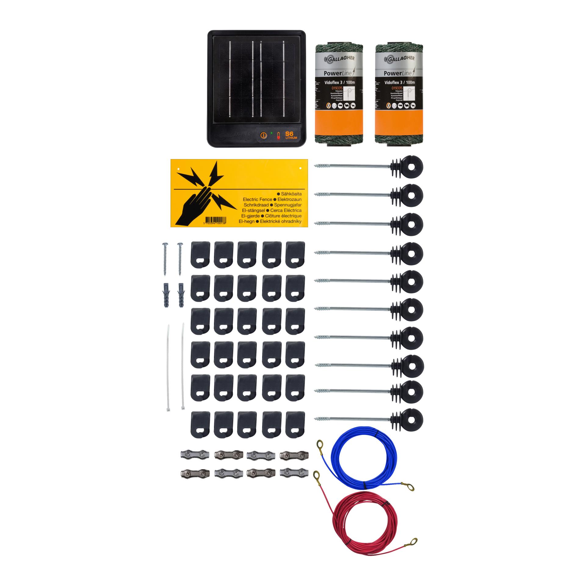 Gallagher Solar Katzen-Set