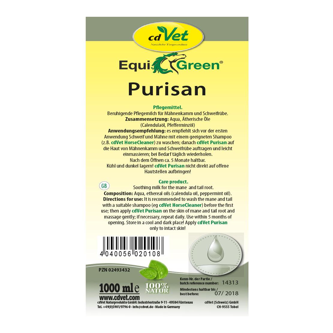 cdVet EquiGreen Purisan