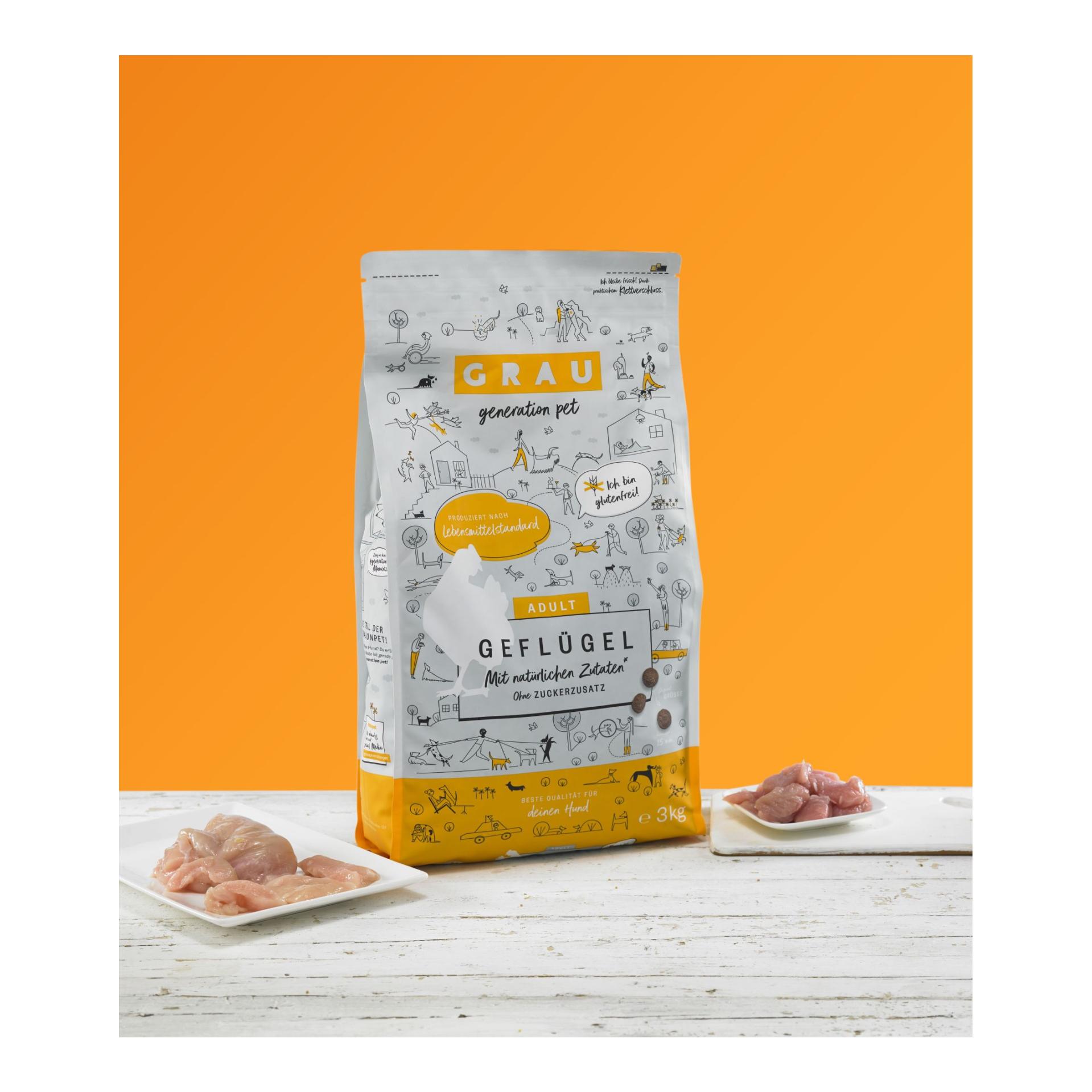 Grau - Generation Pet Croquettes volaille