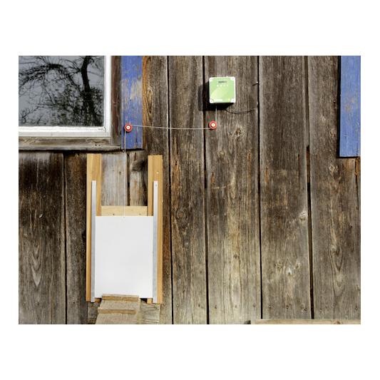 Kerbl Hobbyfarming Porte pour poules avec porte coulissante 300 x 400 mm