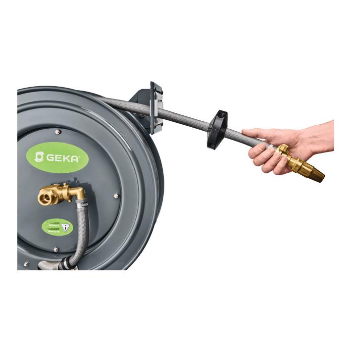 Geka Plus automatischer Schlauchaufroller PA20 / Stahl pulverbeschichtet