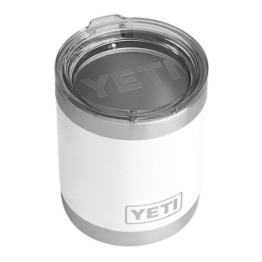 YETI RAMBLER 10 OZ LOWBALL White - Trinkbecher
