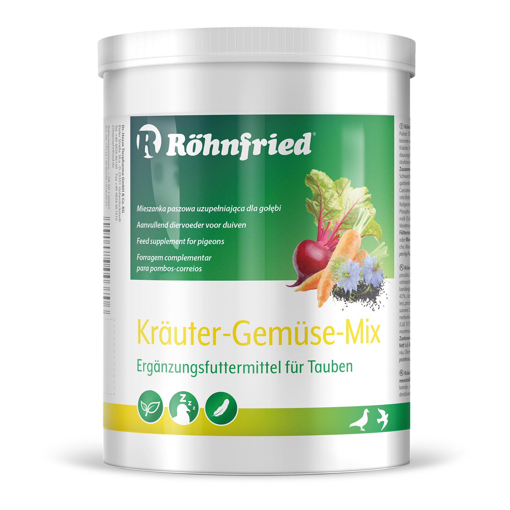 Röhnfried Kräuter-Gemüse-Mix - 17 verschiedene Kräuter, rote Beete und Karotte Neutral