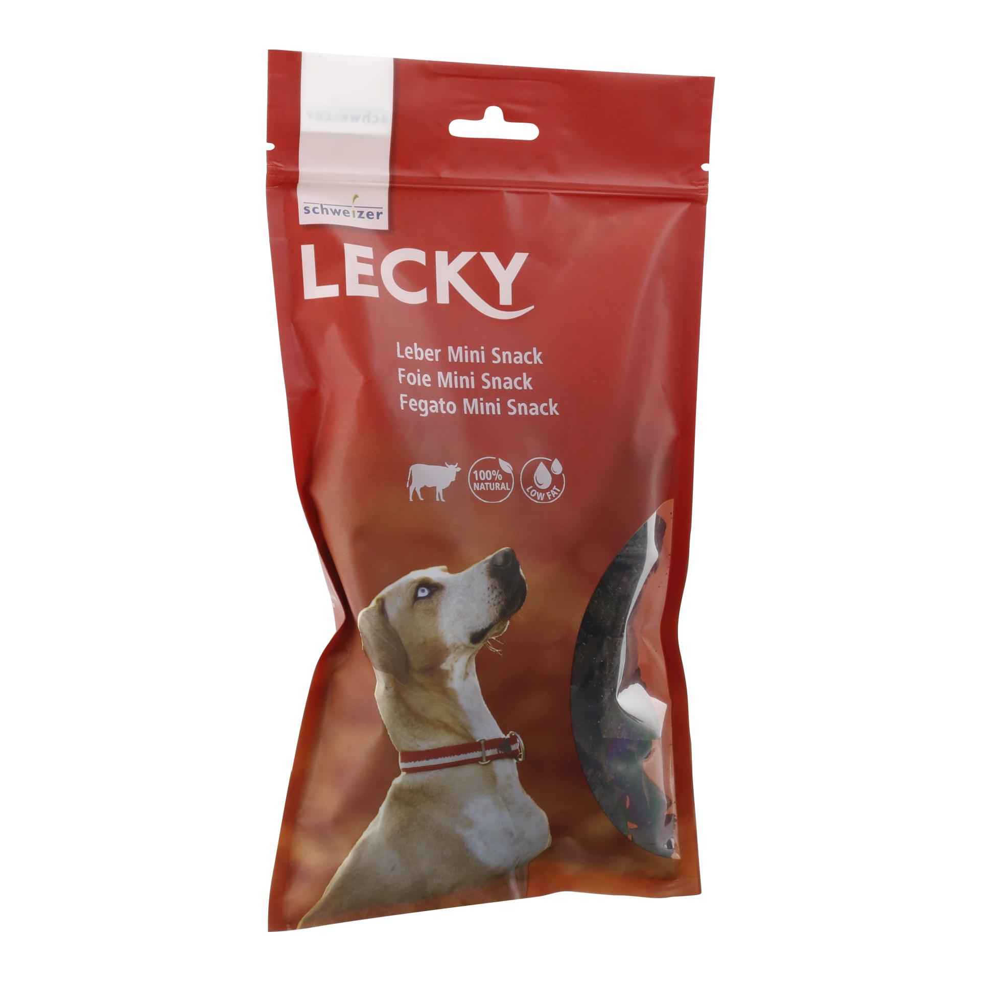 LECKY Leber Mini Snack Natur