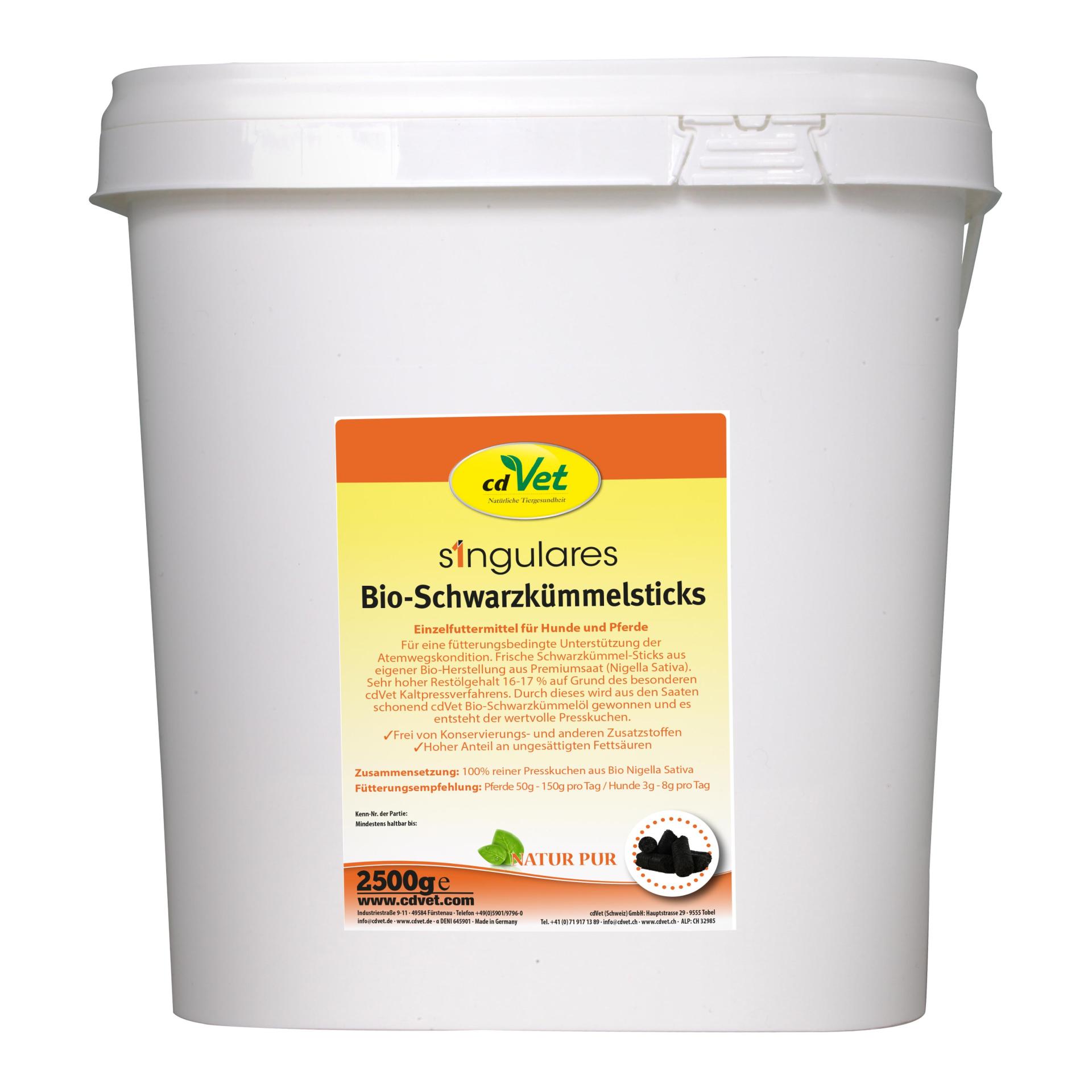 cdVet Singulares Bio-Schwarzkümmelsticks