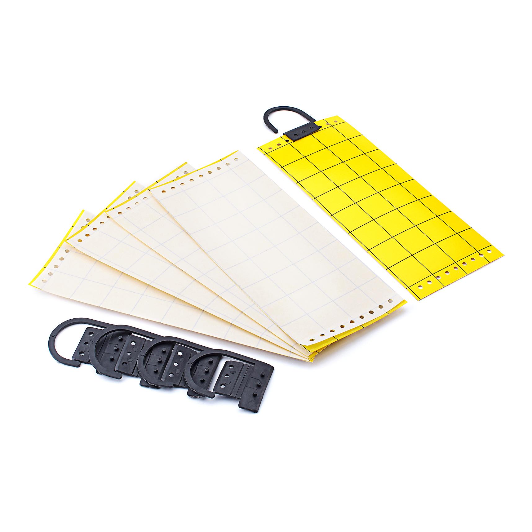 SWISSINNO Gelbe Insekten-Klebetafel - 5er Set