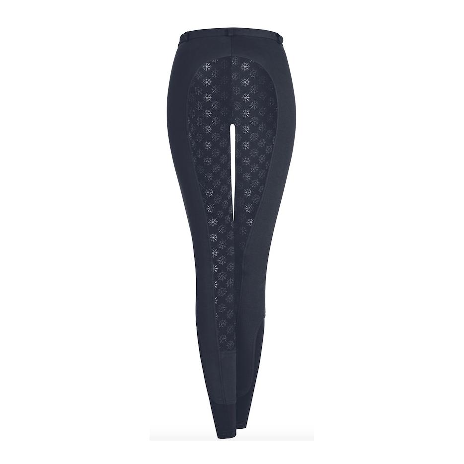 Elt Reithose Fun Sport Vollgrip Thermo Damen - nachtblau