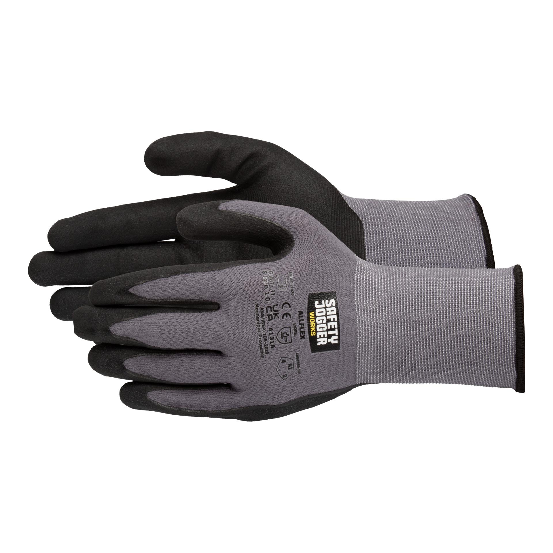 Safety Jogger ALLFLEX gants de sécurité - 12 paires - noir