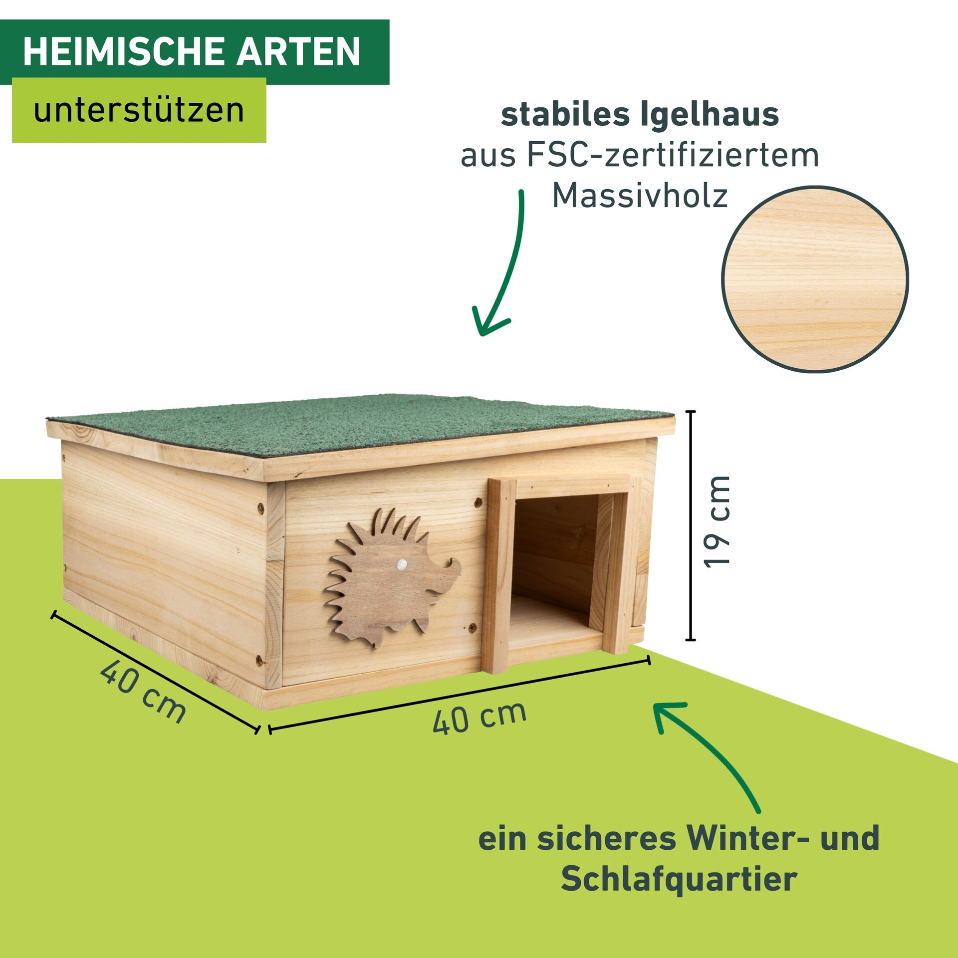 Windhager Igelhaus Bausatz