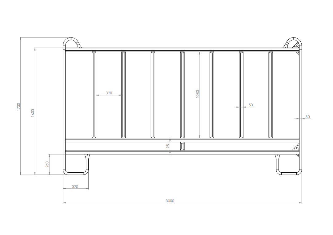 Hauptner Weidepanel mit Fressgitter