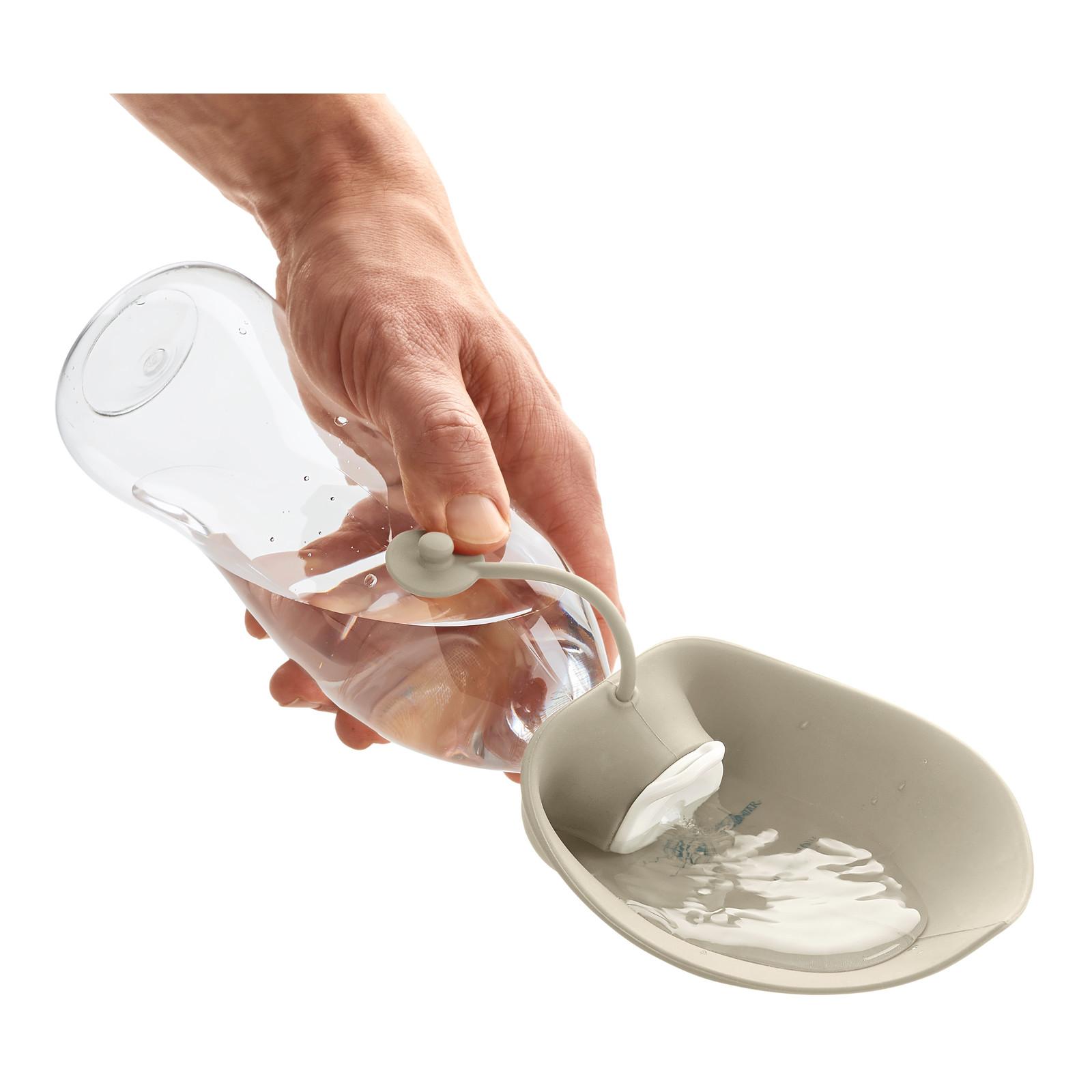 Hunter Outdoor Trinkflasche mit Silikonnapf List - beige