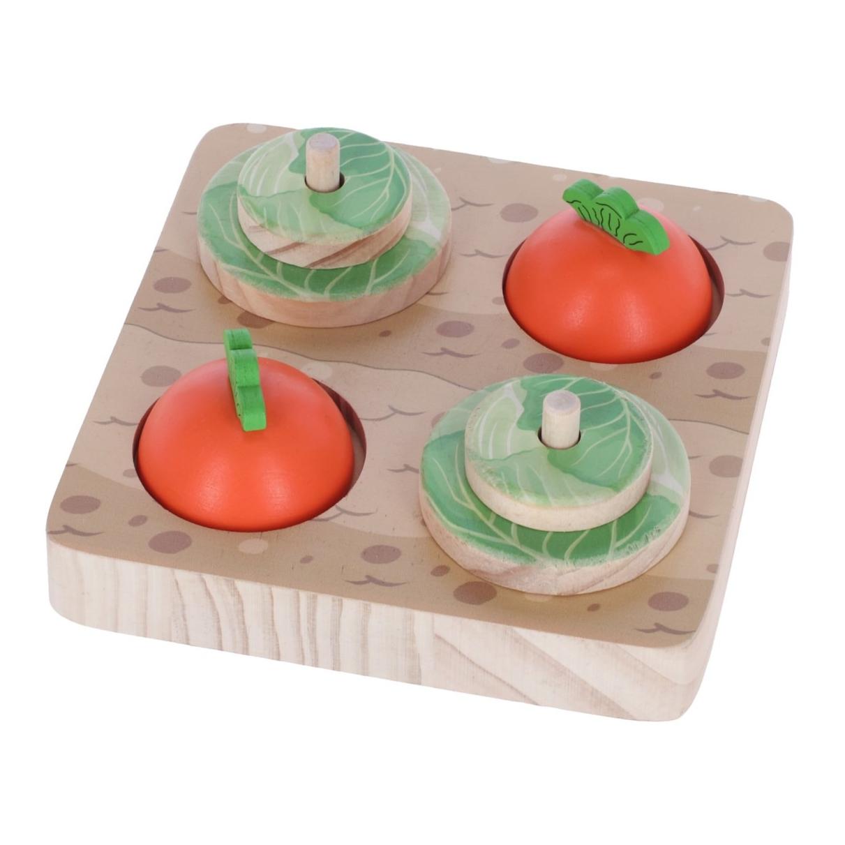 Kerbl Pet Denk- und Lernspielzeug Veggie für Kaninchen Natur