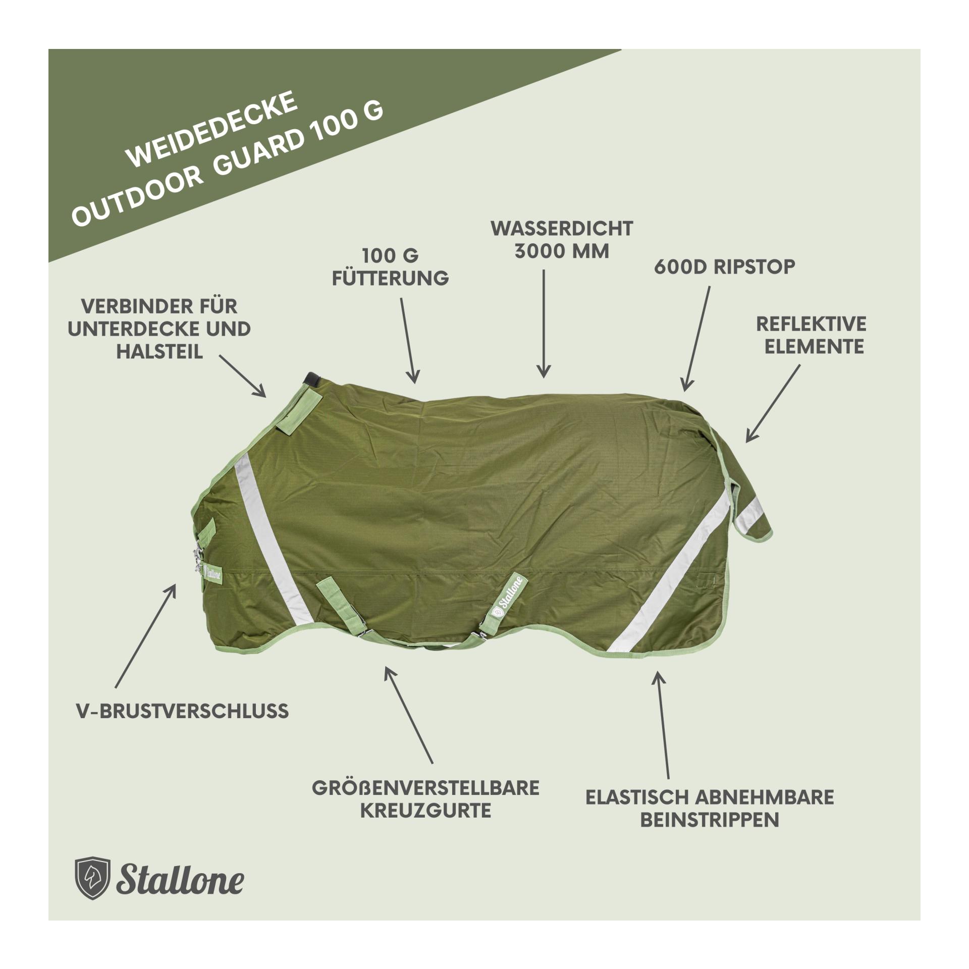 Stallone Weidedecke 100 g Outdoor Guard