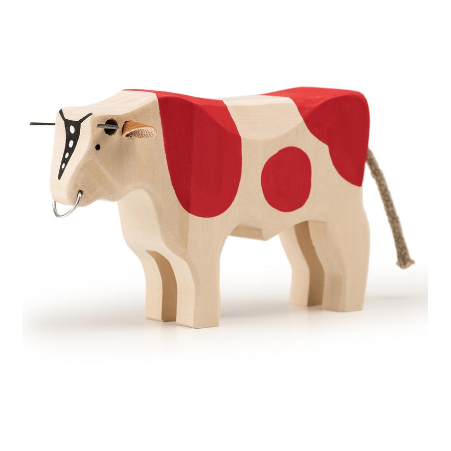 Trauffer Stier gross rot