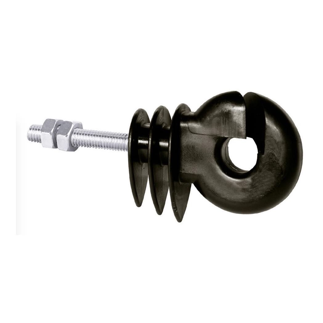 Mainer Ringisolator metrisch M6 x 35 mm Schwarz