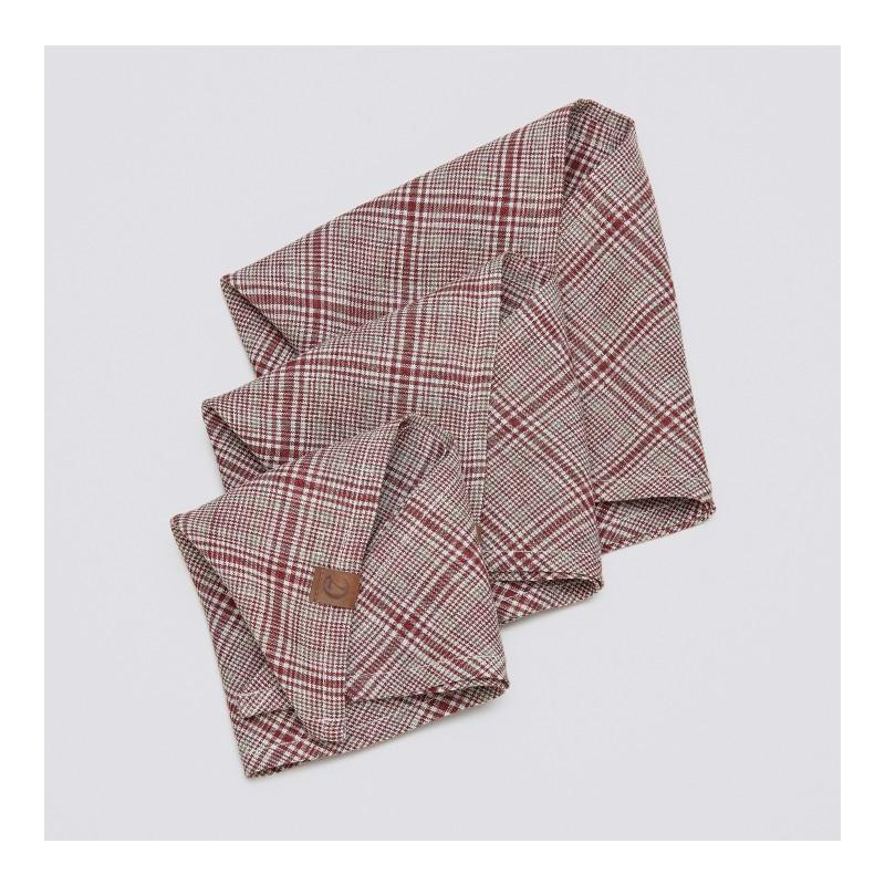 Cloud 7 Bandana Check - rouge