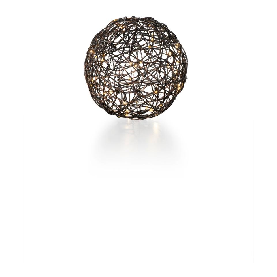 STT LED Rattan Kugel