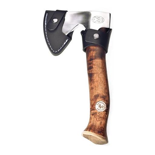 Vuogas Aksu - Hache de chasse avec étui en cuir