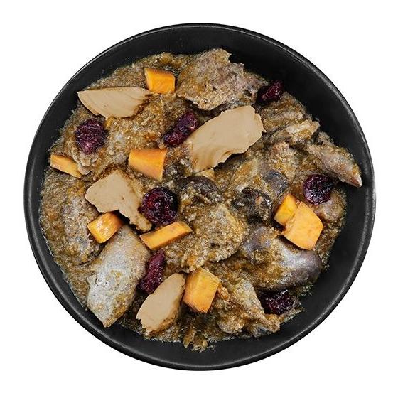 Kyli Menu complet poulet avec patates douces et canneberges