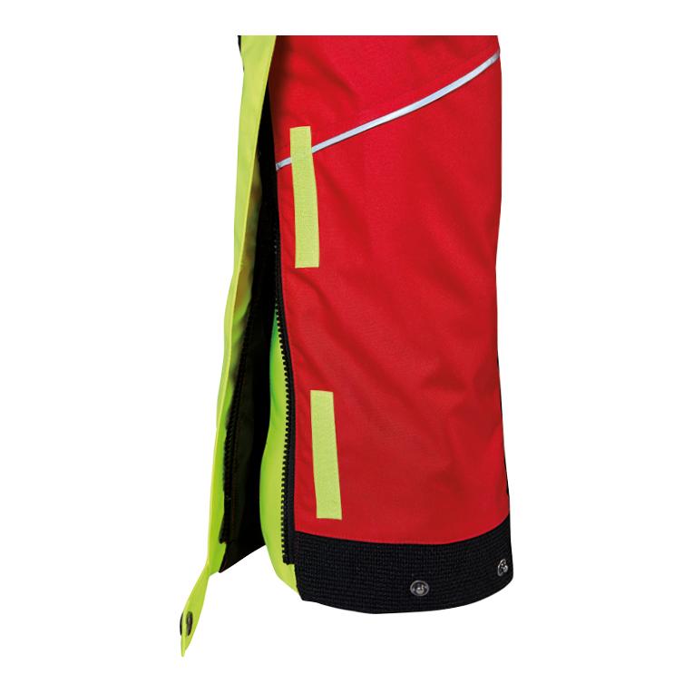PSS X-treme Rain Regenhose - rot/gelb
