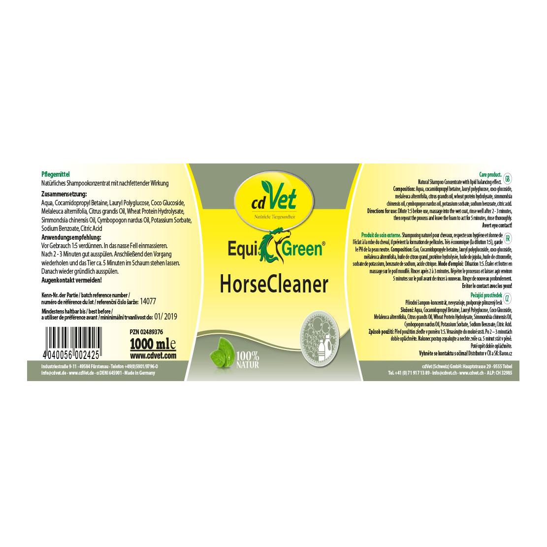 cdVet EquiGreen HorseCleaner