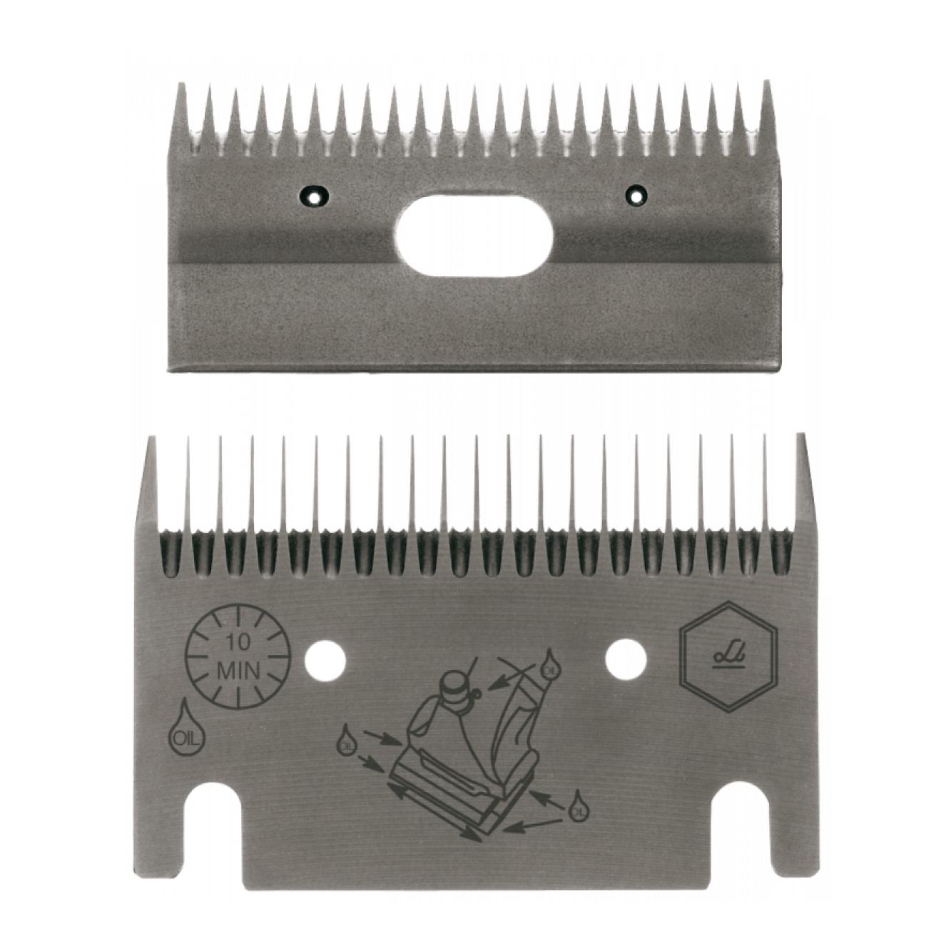 Liscop Untermesser 106, Schnitthöhe 3mm, 21 Zähne, für Obermesser 100