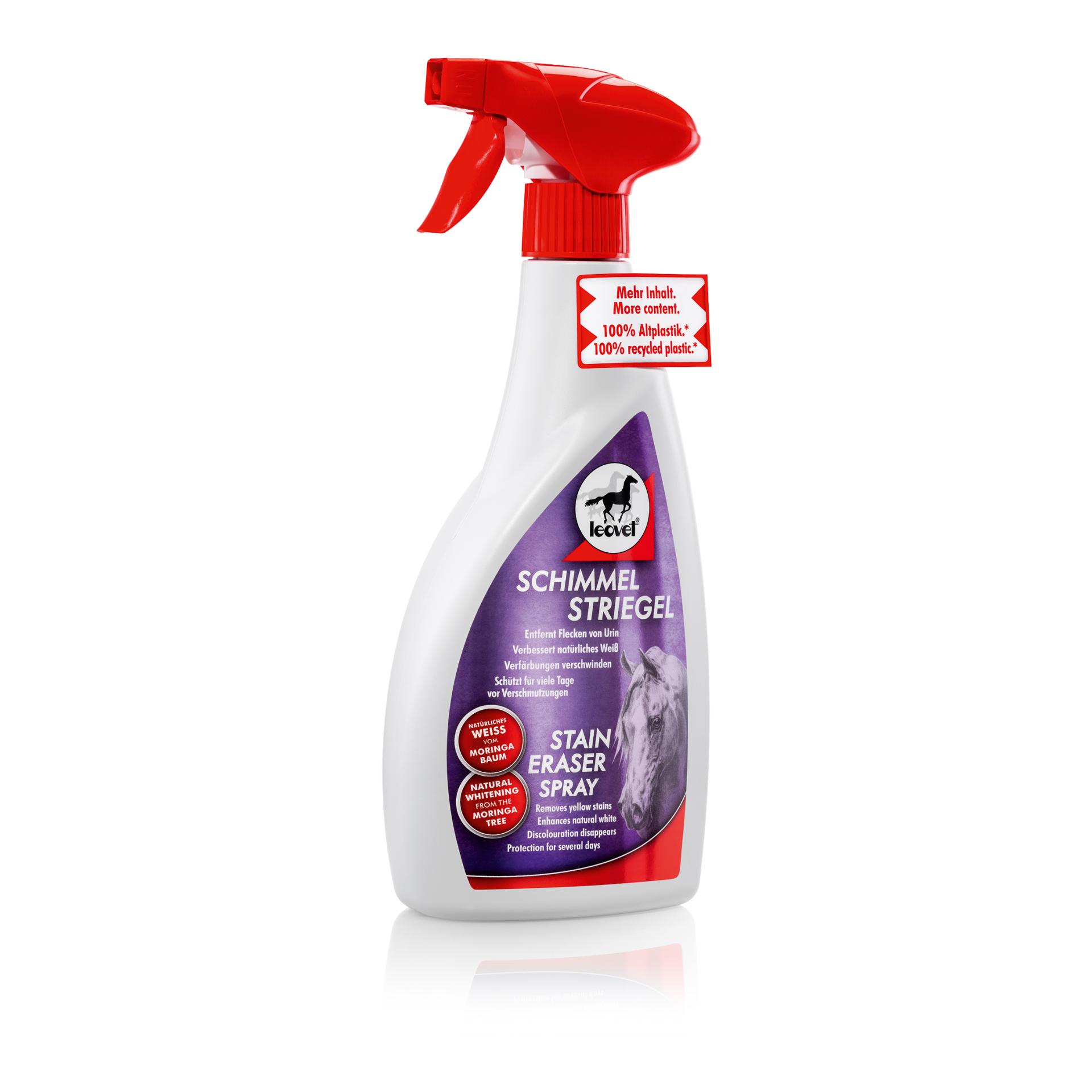 leovet Milton Weiss Schimmel Striegel Violett