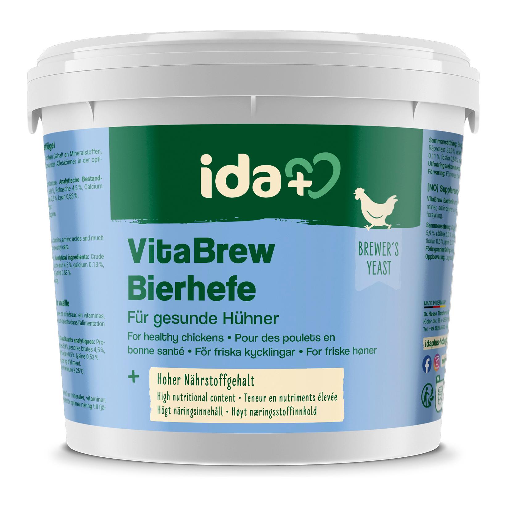 IdaPlus Levure de bière spéciale pour volaille - complément alimentaire pour volaille