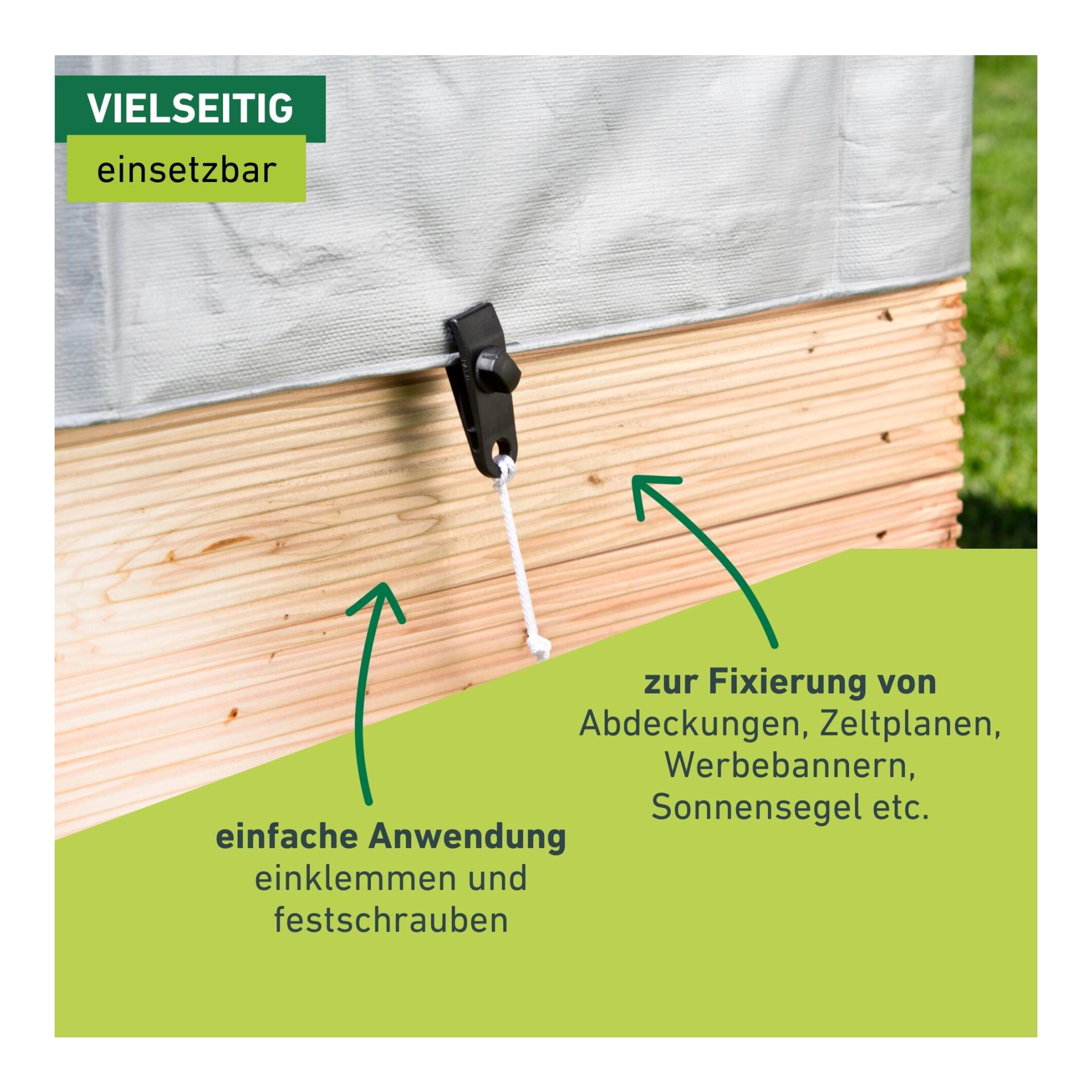 Windhager Planen-Clip-Set 8 tlg.