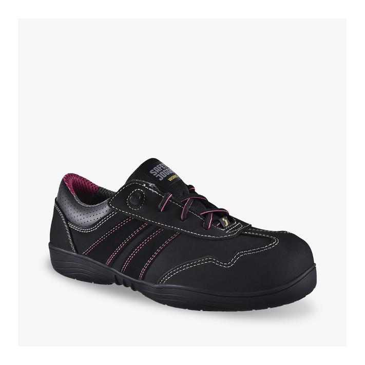 Safety Jogger Ceres S3 EK Sicherheitsschuh - schwarz/rosa