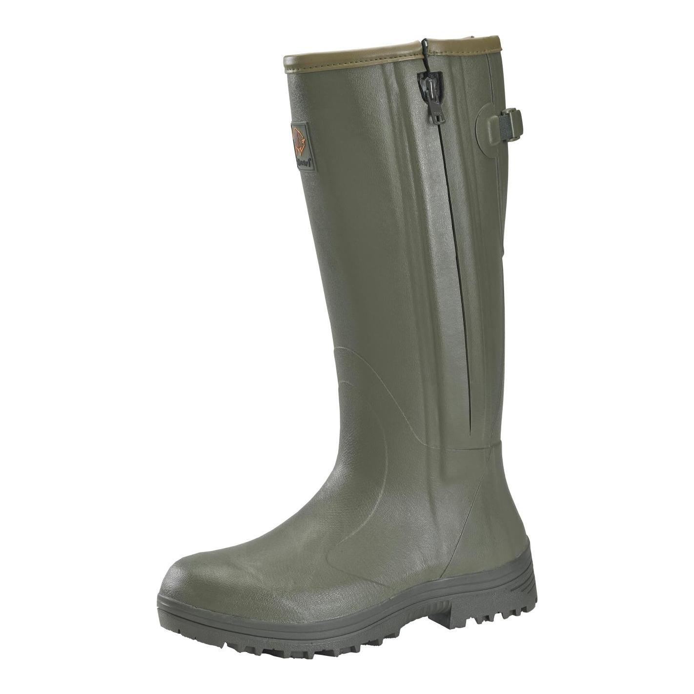 Gummistiefel Pheasant Game 18" 5mm side-zip - dark olive