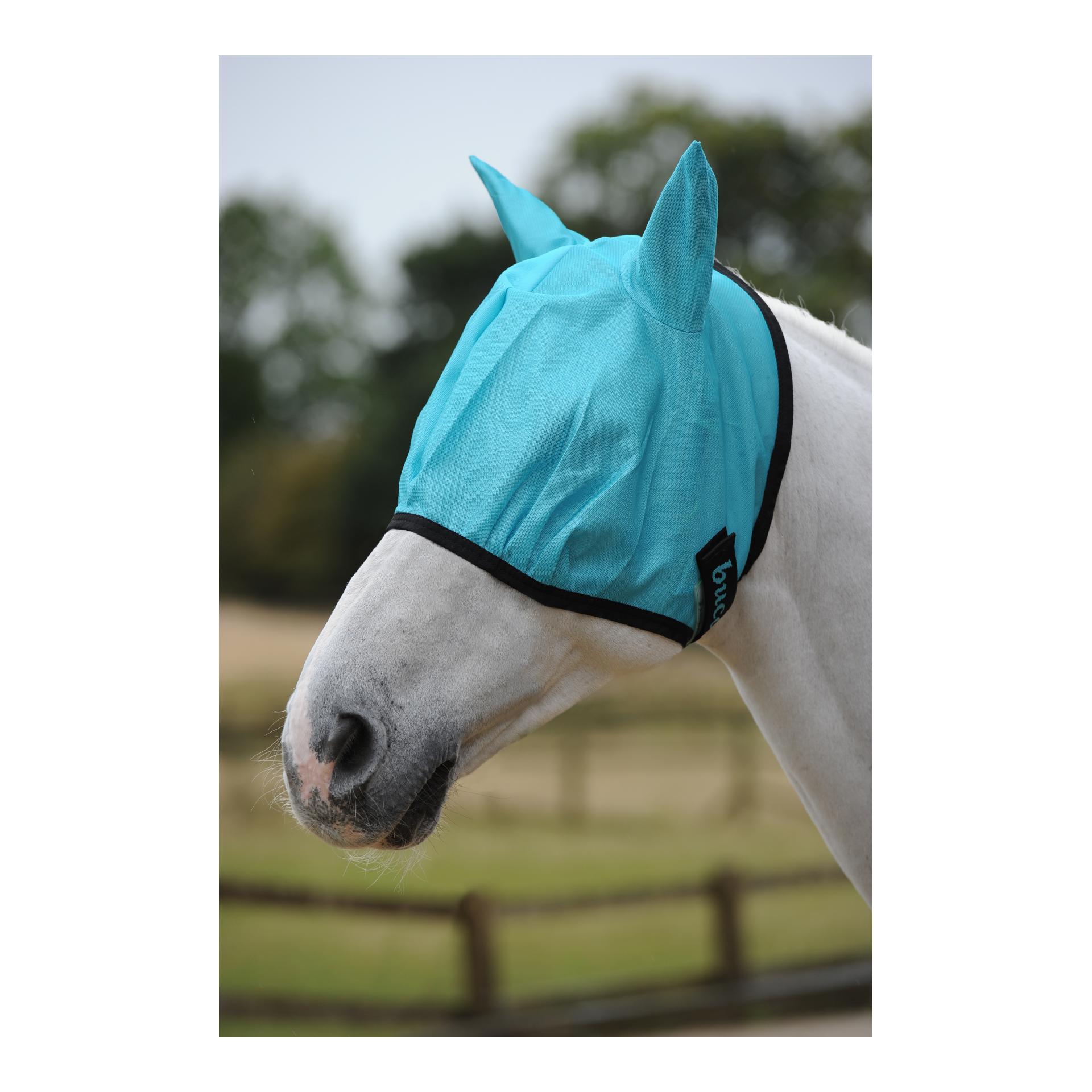 Bucas Fliegenmaske Freedom Fly Mask - sweet blue