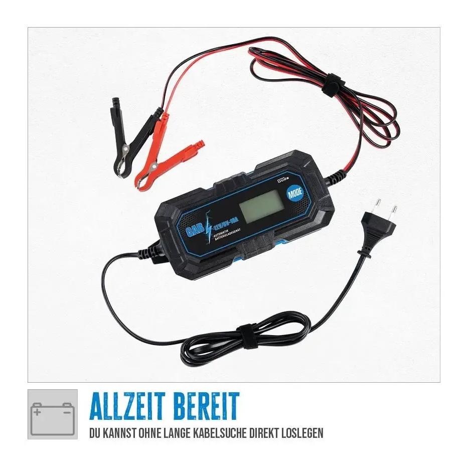 Güde Automatik Batterieladegerät GAB 12V/6V-10A