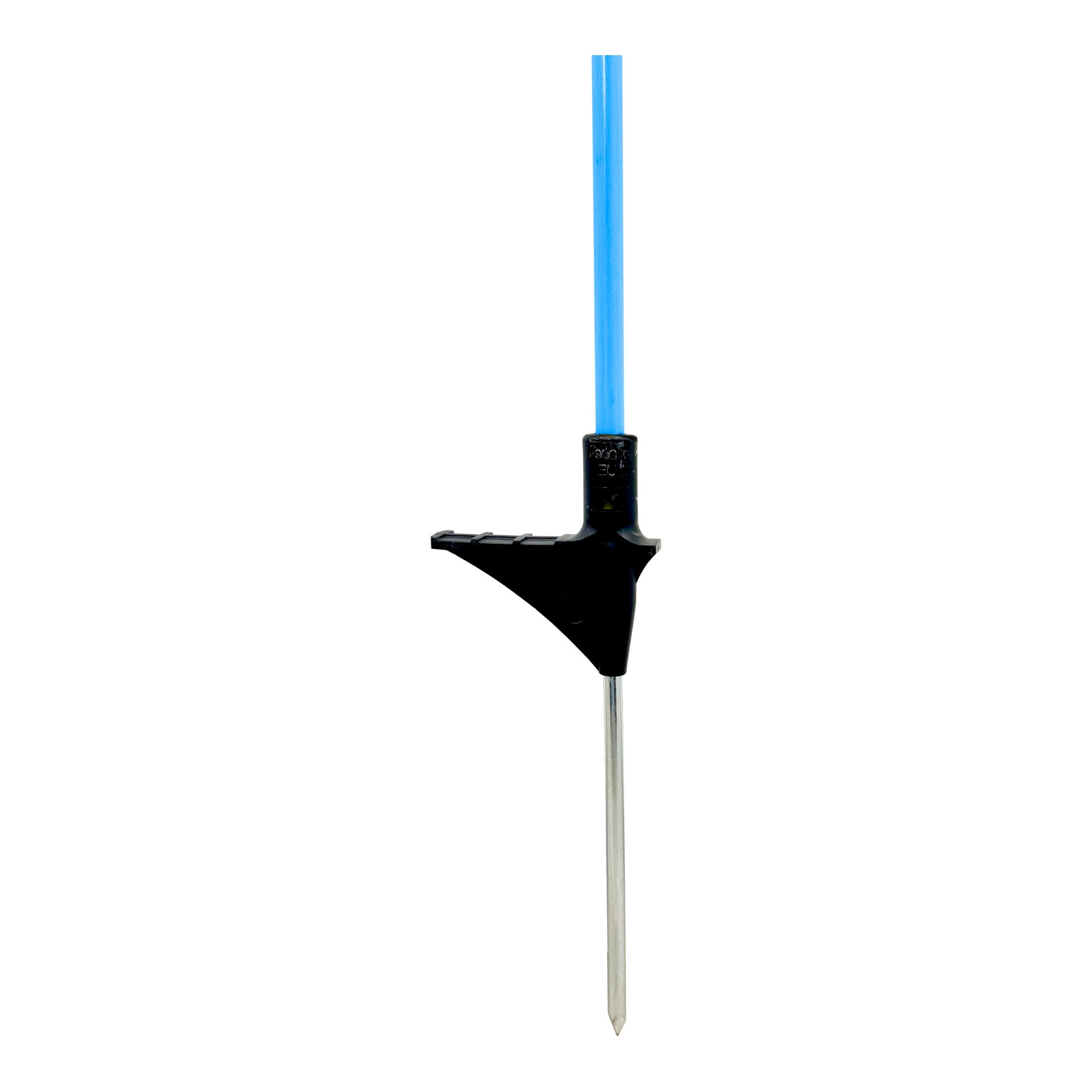 Hauptner Oval-Fiberglaspfahl Blau - 10 Stück