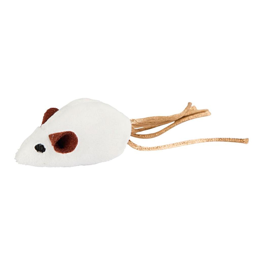 Kerbl Pet Souris jouets grises et blanches