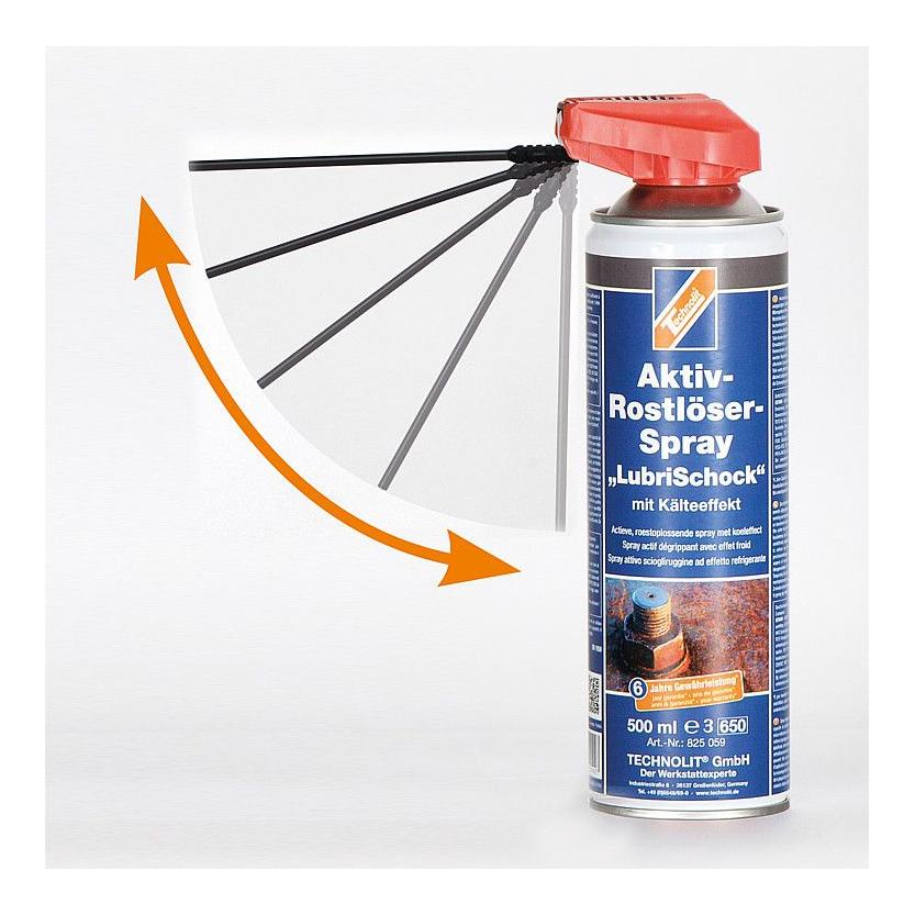 Technolit Spray antirouille active « Lubrischock »