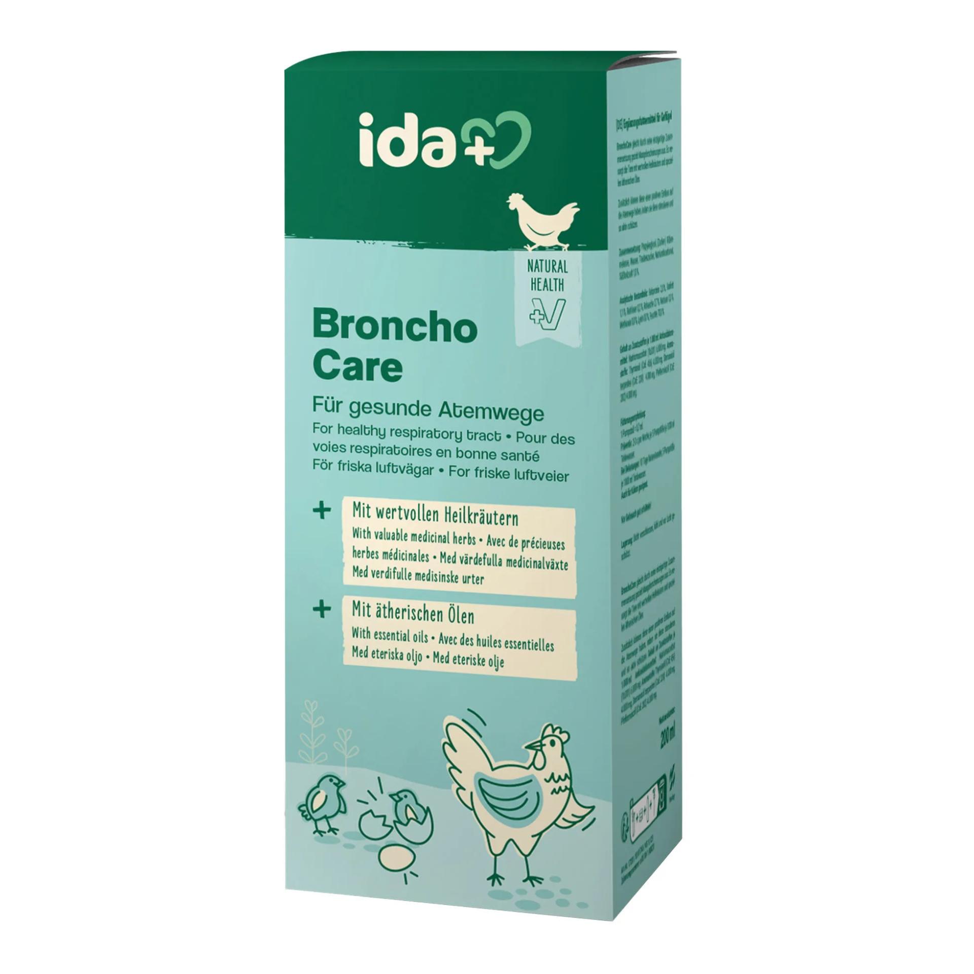 IdaPlus BronchoCare für Hühner & Küken - unterstützt die Atemwege